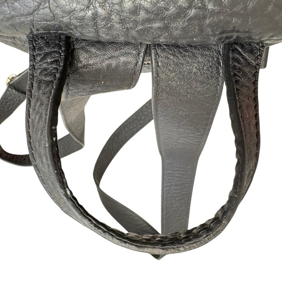 Rebecca Minkoff black pebbeled leather Julian backpack main image 9